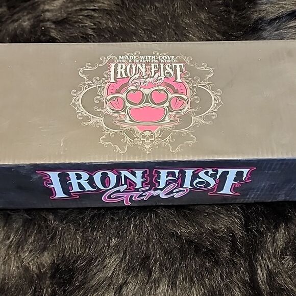 NIB Iron Fist Girls Raw Power Peep Toe Orange Size 7 - Picture 5 of 7